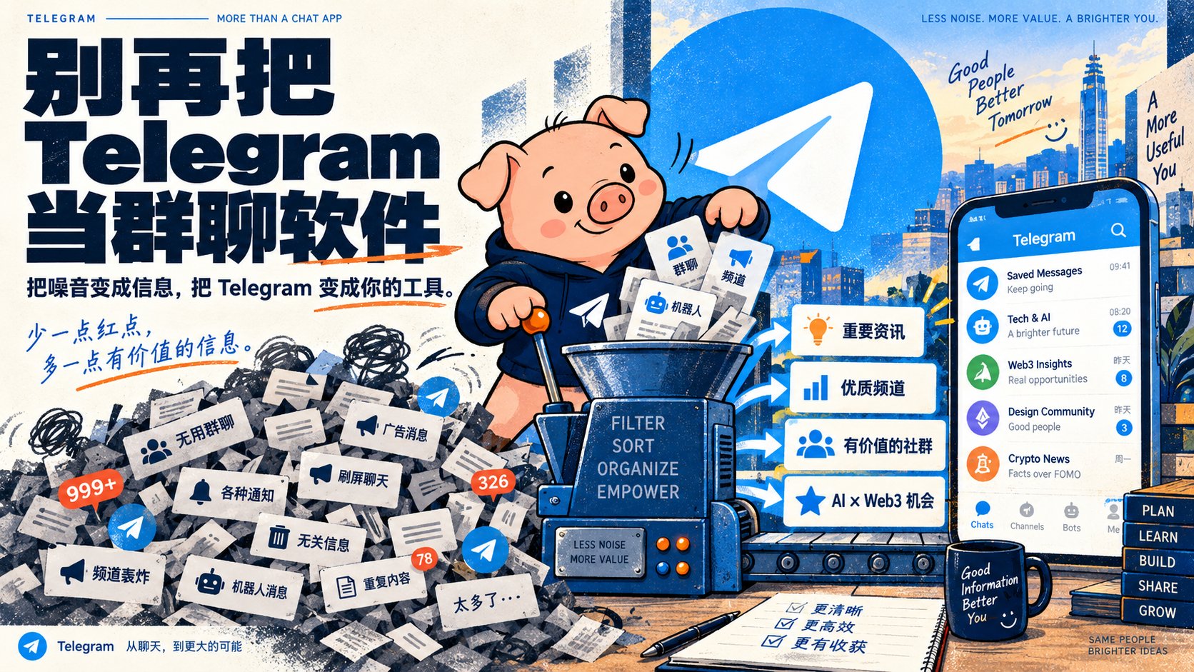 Telegram 使用截图