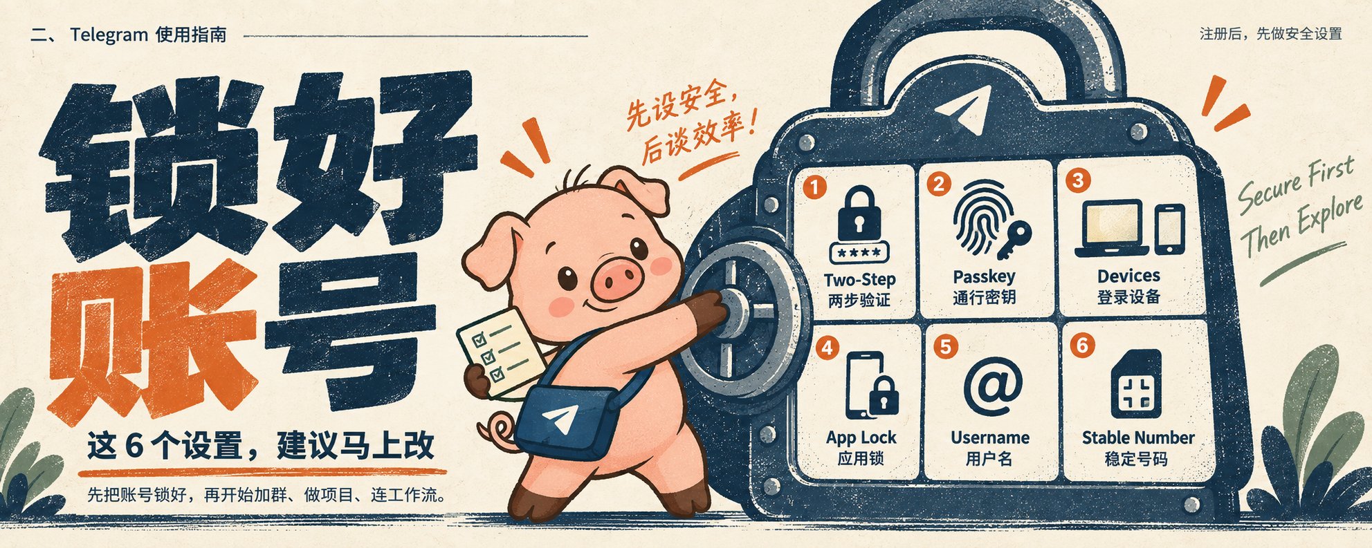 Telegram 使用截图
