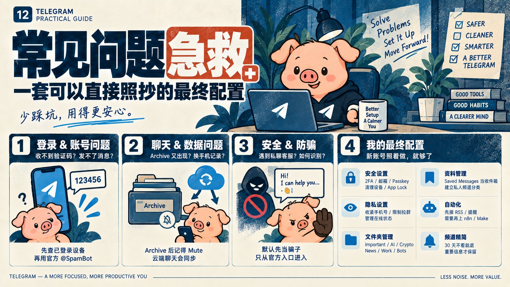 Telegram 使用截图