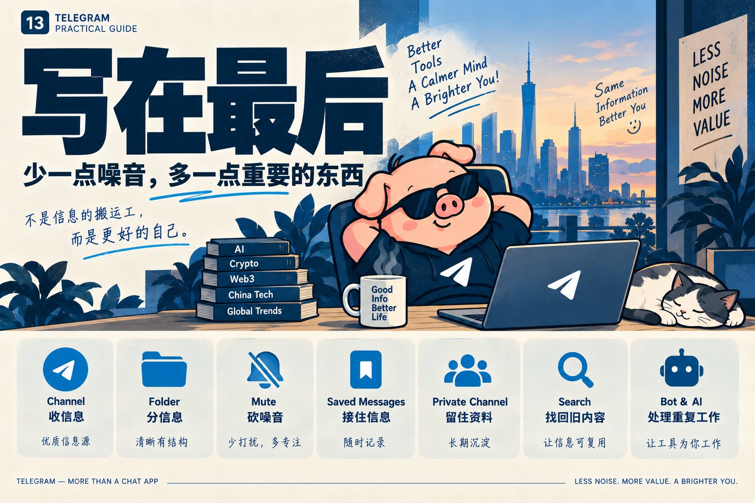 Telegram 使用截图